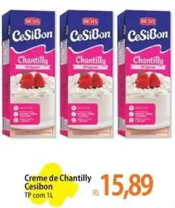 Atacadão Creme de Chantilly Cesibon oferta