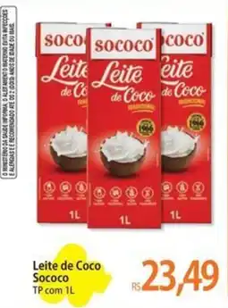 Atacadão Leite de Coco Sococo oferta
