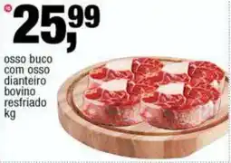 Frangolândia Oso buco com osso dianteiro bovino resfriado oferta