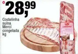 Frangolândia Costelinha suína Mercí congelada oferta
