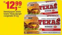 Frangolândia Hambúrguer misto Seara Texas Burger congelado oferta