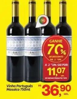 Fort Atacadista Vinho Português Mosaico oferta