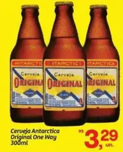 Fort Atacadista Cerveja Antarctica Original One Way oferta