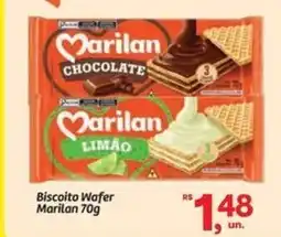 Fort Atacadista Biscoito Wafer Marilan oferta
