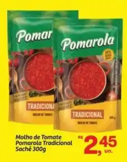Fort Atacadista Molho de Tomate Pomarola Tradicional Sachê oferta