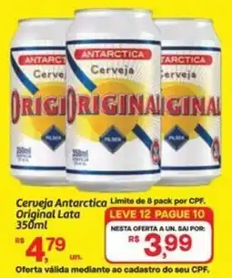 Fort Atacadista Cerveja Antarctica Original Lata oferta