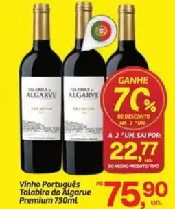 Fort Atacadista Vinho Português Talabira do Algarve Premium oferta