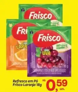 Fort Atacadista Refresco em Pó Frisco Laranja oferta