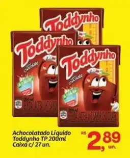 Fort Atacadista Achocolatado Líquido Toddynho TP Caixa c/27 un. oferta