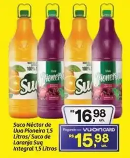 Fort Atacadista Suco Néctar de Uva Pioneira /Suco de Laranja Suq Integral oferta