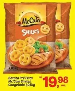 Fort Atacadista Batata Pré Frita Mc'Cain Smiles Congelada oferta