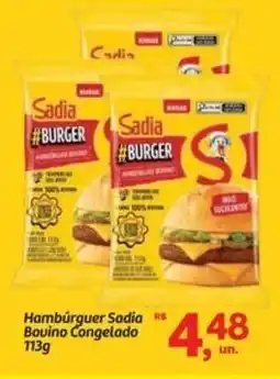 Fort Atacadista Hambúrguer Sadia Bouino Congelado oferta