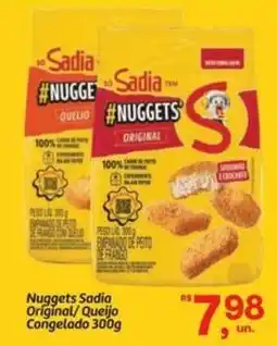 Fort Atacadista Nuggets Sadia Original/Queijo Congelado oferta