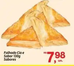 Fort Atacadista Folhado Cia e Sabor Sabores oferta