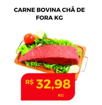 Atacadão Centro Sul Carne Bovina Cha De Fora 1kg oferta