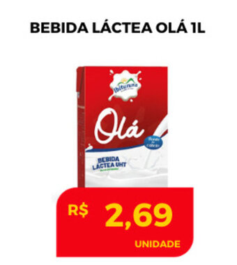 Atacadão Centro Sul Bebida lactea Ola 1L oferta