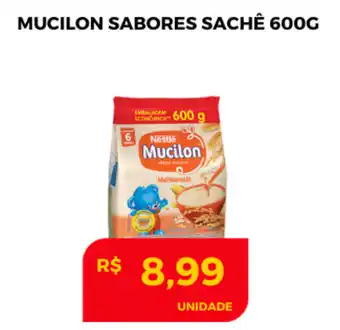 Atacadão Centro Sul Mucilon Sabores Sache 600g oferta