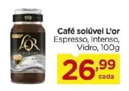 Carrefour Bairro Café solúvel L'or Espresso, Intenso, Vidro, oferta