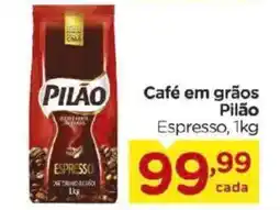 Carrefour Bairro Café em grãos Pilão Espresso, oferta