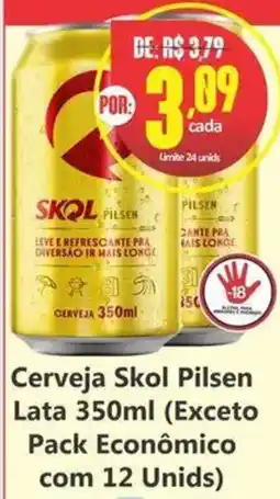 Big Supermercados Cerveja Skol Pilsen Lata oferta
