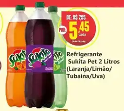 Big Supermercados Refrigerante Sukita Pet oferta