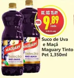 Big Supermercados Suco de Uva e Maçã Maguary Tinto oferta