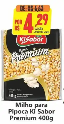Big Supermercados Milho para Pipoca Ki Sabor Premium oferta
