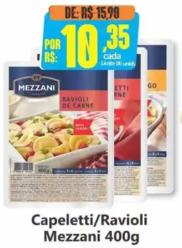 Big Supermercados Capeletti/Ravioli Mezzani oferta