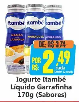 Big Supermercados Iogurte Itambé Líquido Garrafinha (Sabores) oferta