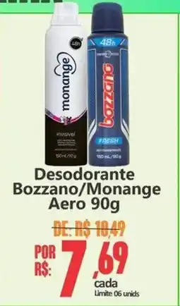 Big Supermercados Desodorante Bozzano/Monange Desodorante Bozzano/Monange Aero 90g oferta