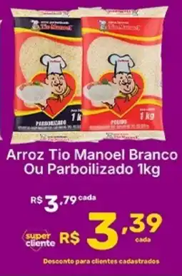 Super Lagoa Arroz Tio Manoel Branco Ou Parboilizado oferta
