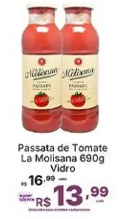 Super Lagoa Passata de Tomate La Molisana Vidro oferta