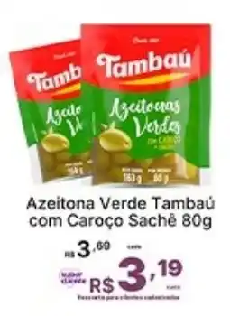 Super Lagoa Azeitona Verde Tambaú com Caroço Sachê oferta