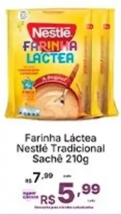 Super Lagoa Farinha Láctea Nestlé Tradicional Sachê oferta