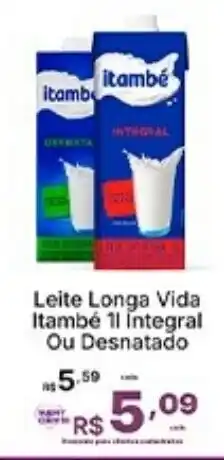 Super Lagoa Leite Longa Vida Itambé Integral Ou Desnatado oferta