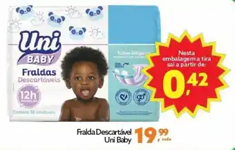 Raiz Superatacado Fralda Descartavel Uni Baby oferta