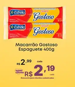 Super Lagoa Macarrão Gostoso Espaguete oferta