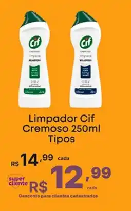 Super Lagoa Limpador Cif Cremoso Tipos oferta