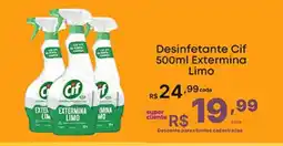 Super Lagoa Desinfetante Cif Extermina Limo oferta