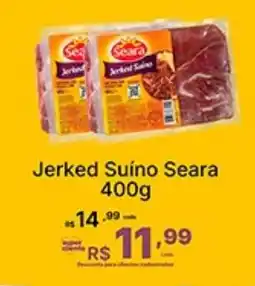 Super Lagoa Jerked Suíno Seara oferta