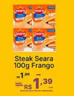 Super Lagoa Steak Seara Frango oferta