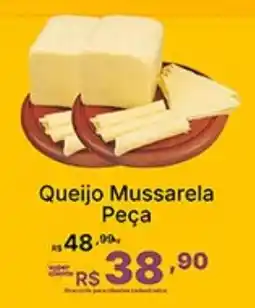 Super Lagoa Queijo Mussarela Peça oferta