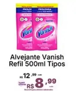 Super Lagoa Alvejante Vanish Refil Tipos oferta