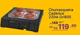 Super Lagoa Churrasqueira Cadence 220w Grl805 oferta