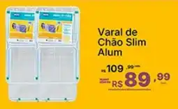 Super Lagoa Varal de Chão Slim Alum oferta