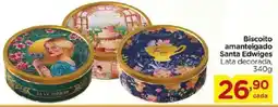 Carrefour Biscoito amanteigado Santa Edwiges Lata decorada, oferta