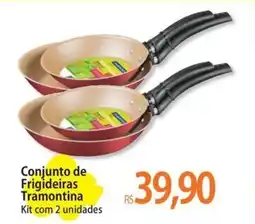 Atacadão Conjunto de Frigideiras Tramontina oferta