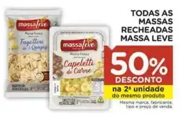 Carrefour Todas as massas recheadas massa leve oferta
