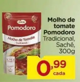 Carrefour Molho de tomate Pomodoro Tradicional, Sachê oferta