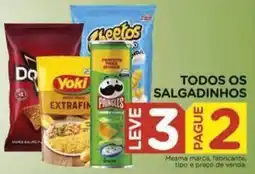 Carrefour Todos os salgadinhos oferta